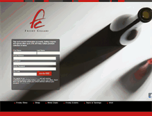 Tablet Screenshot of frisbycellars.com